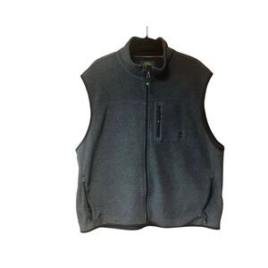 Timberland Men's Gray Fleece Vest